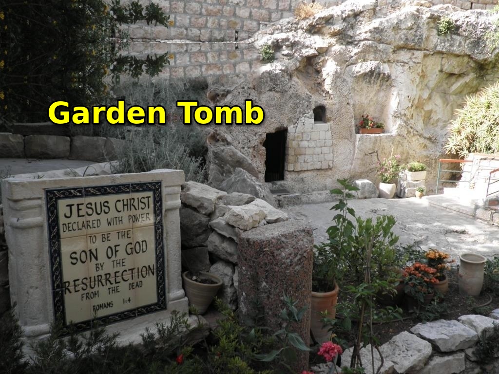 Israel Tours from South Africa - Garden Tomb